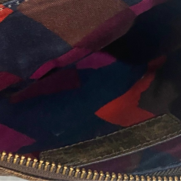 Marc by Marc Jacobs Brown distressed Leather pouch clutch make up bag - Picture 6 of 8